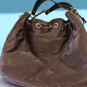 Big Buddha bronze and black bag